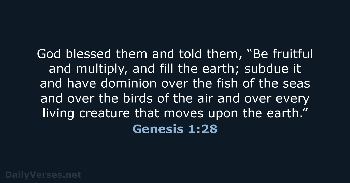 Genesis 1:28 - NCB