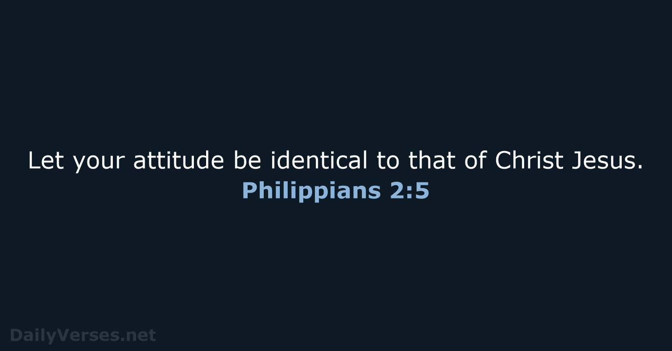 Philippians 2:5 - NCB