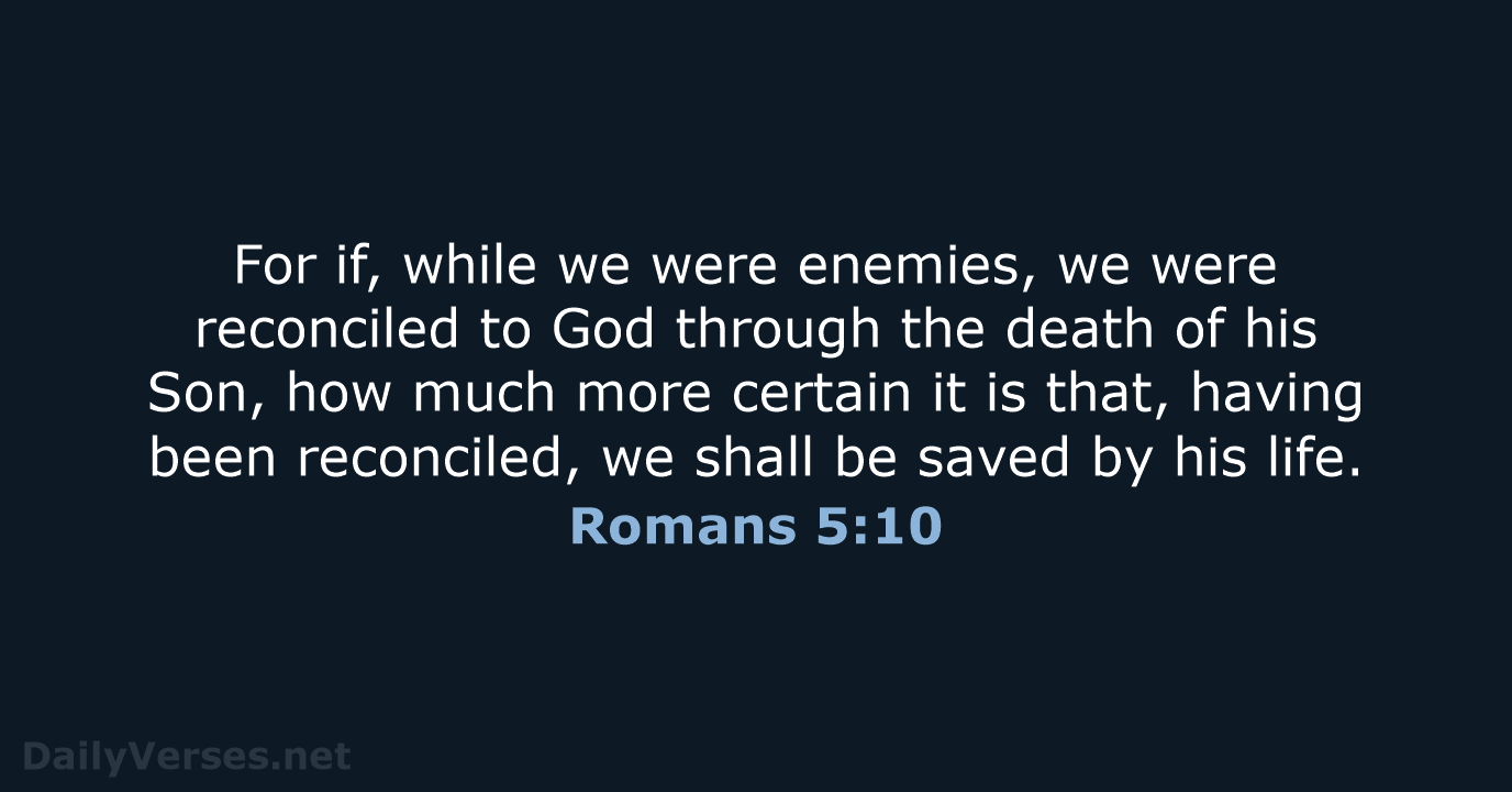 Romans 5:10 - NCB