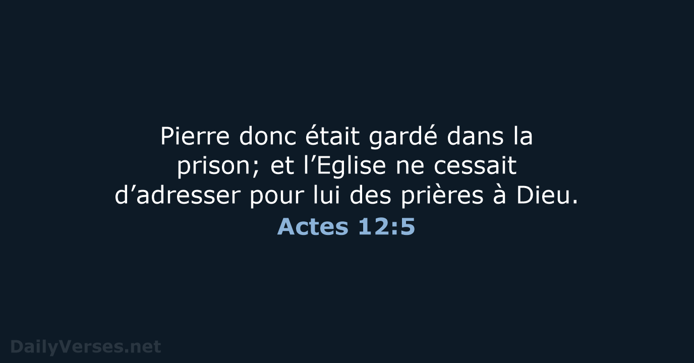 Actes 12:5 - NEG79