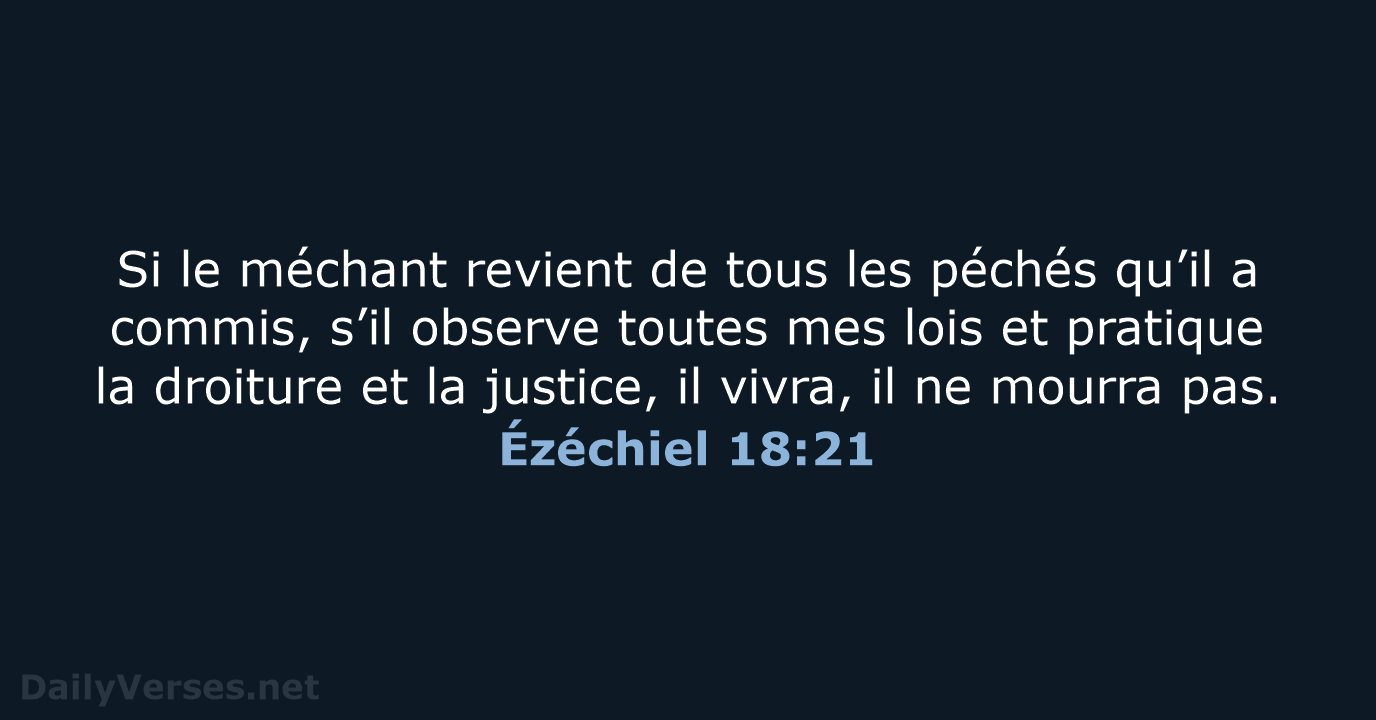 Ézéchiel 18:21 - NEG79