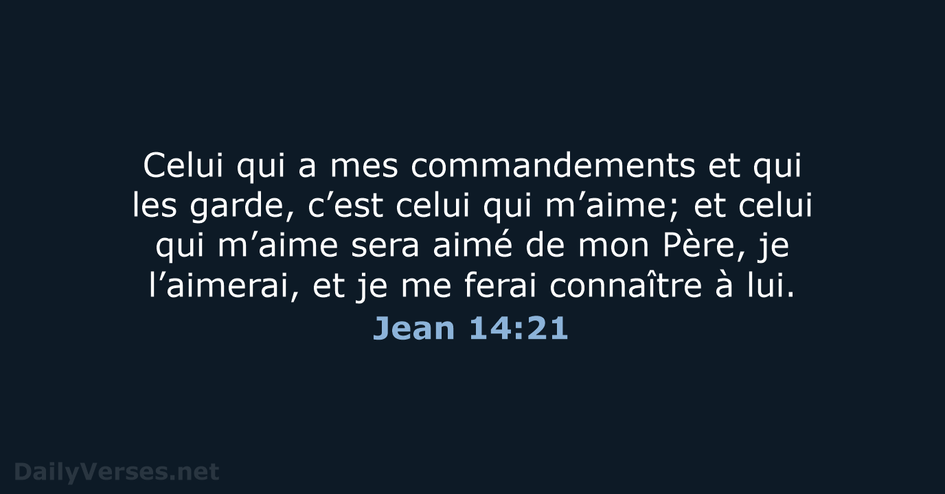 Jean 14:21 - NEG79