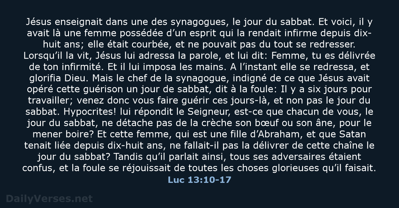 Luc 13:10-17 - NEG79