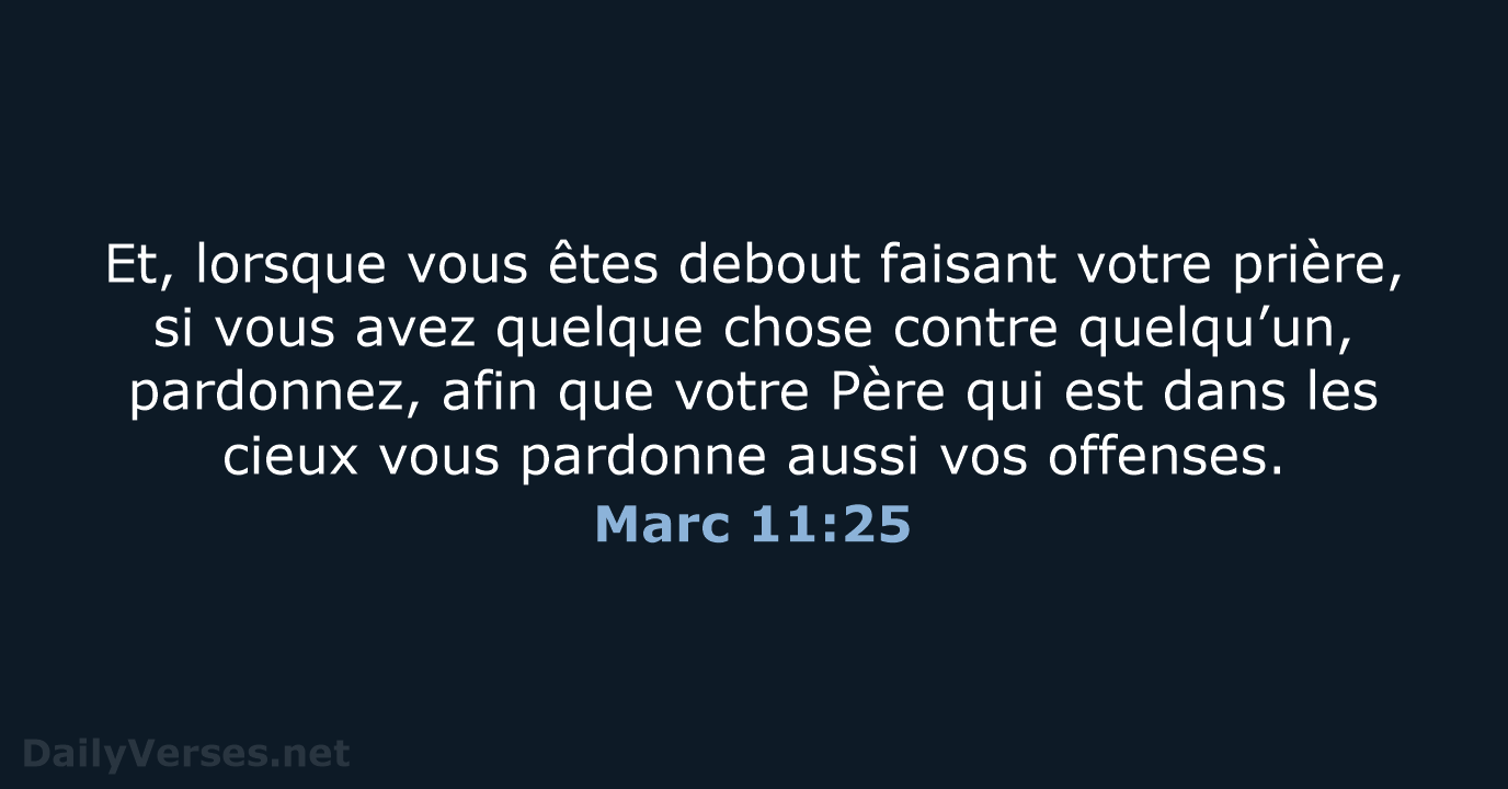 Marc 11:25 - NEG79