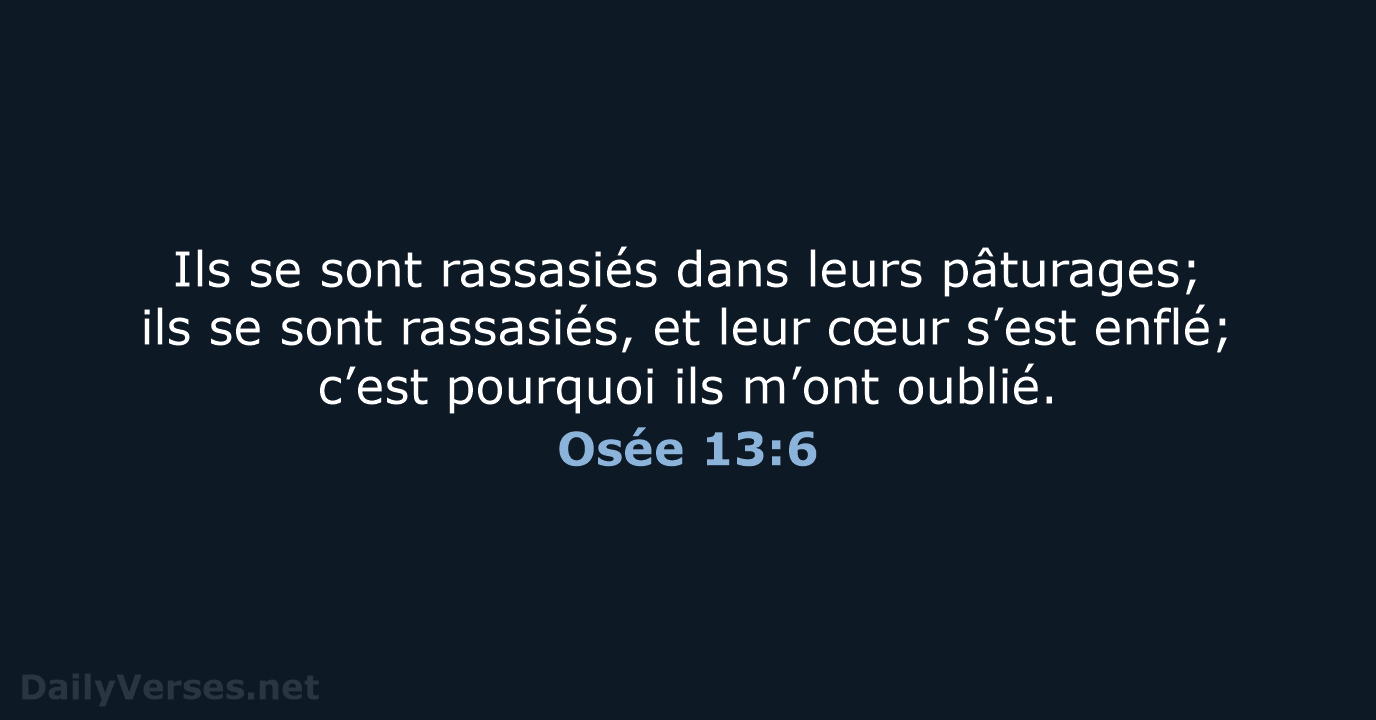 Osée 13:6 - NEG79