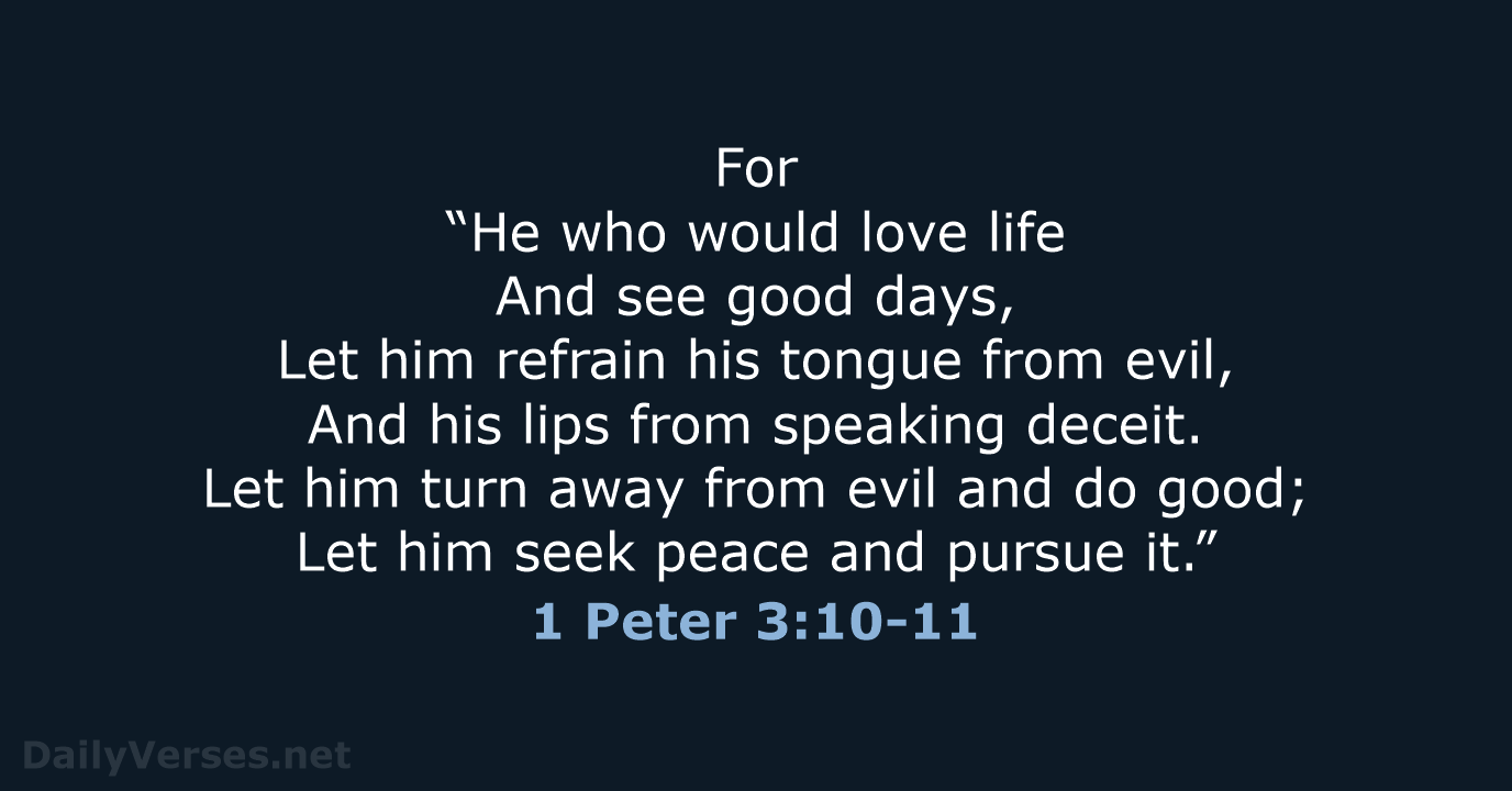 1 Peter 3 10 11 Bible Verse NKJV DailyVerses