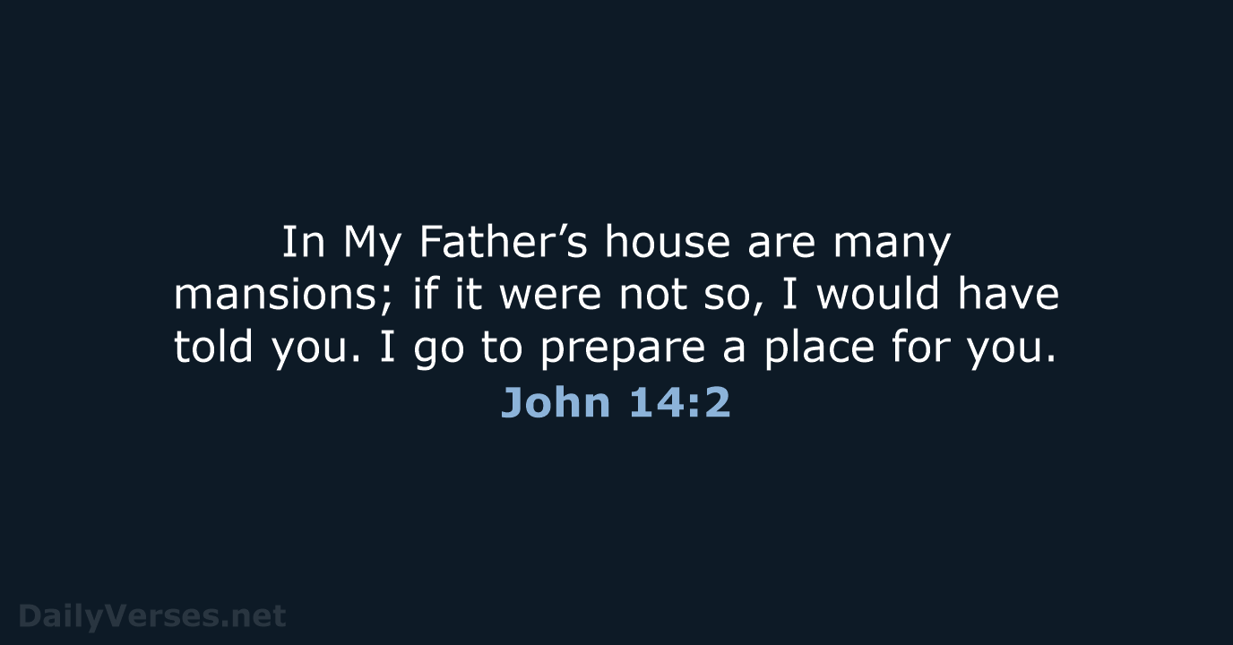 John 14 2 Bible Verse NKJV DailyVerses