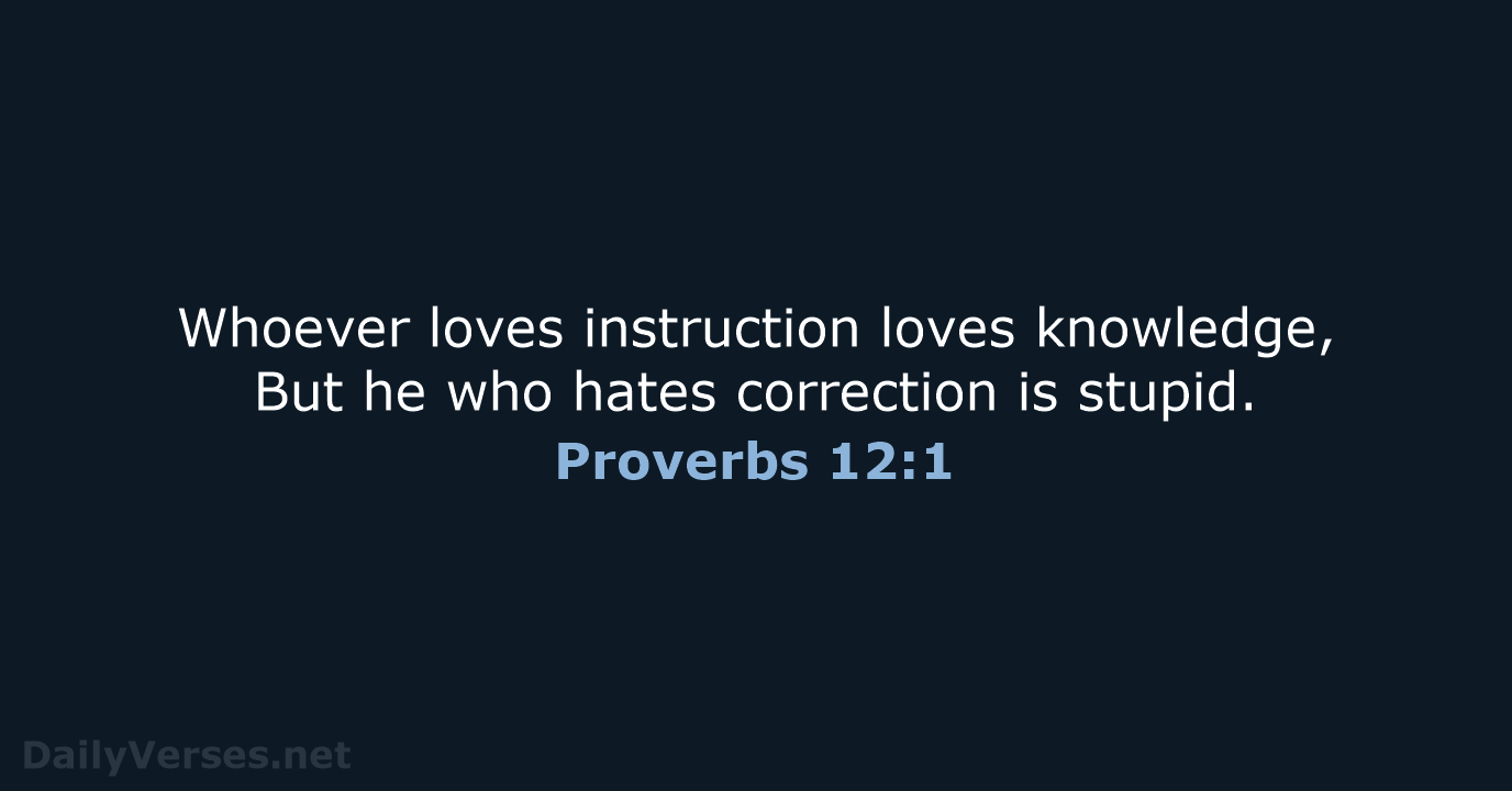 Proverbs 12 NKJV DailyVerses
