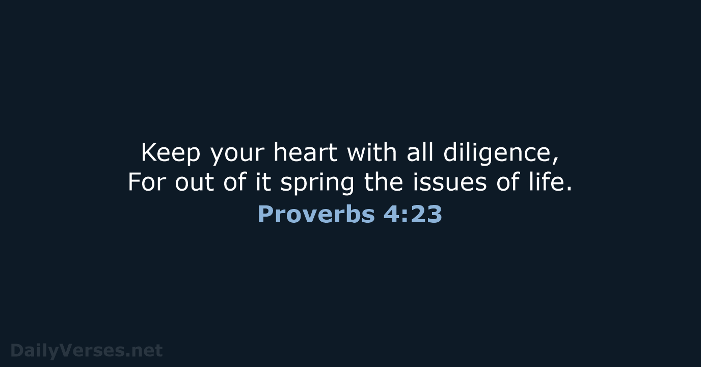 52 Bible Verses About The Heart NKJV CUVS DailyVerses