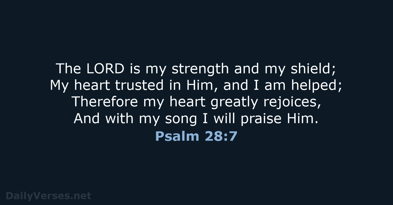 Psalm 28 NKJV DailyVerses