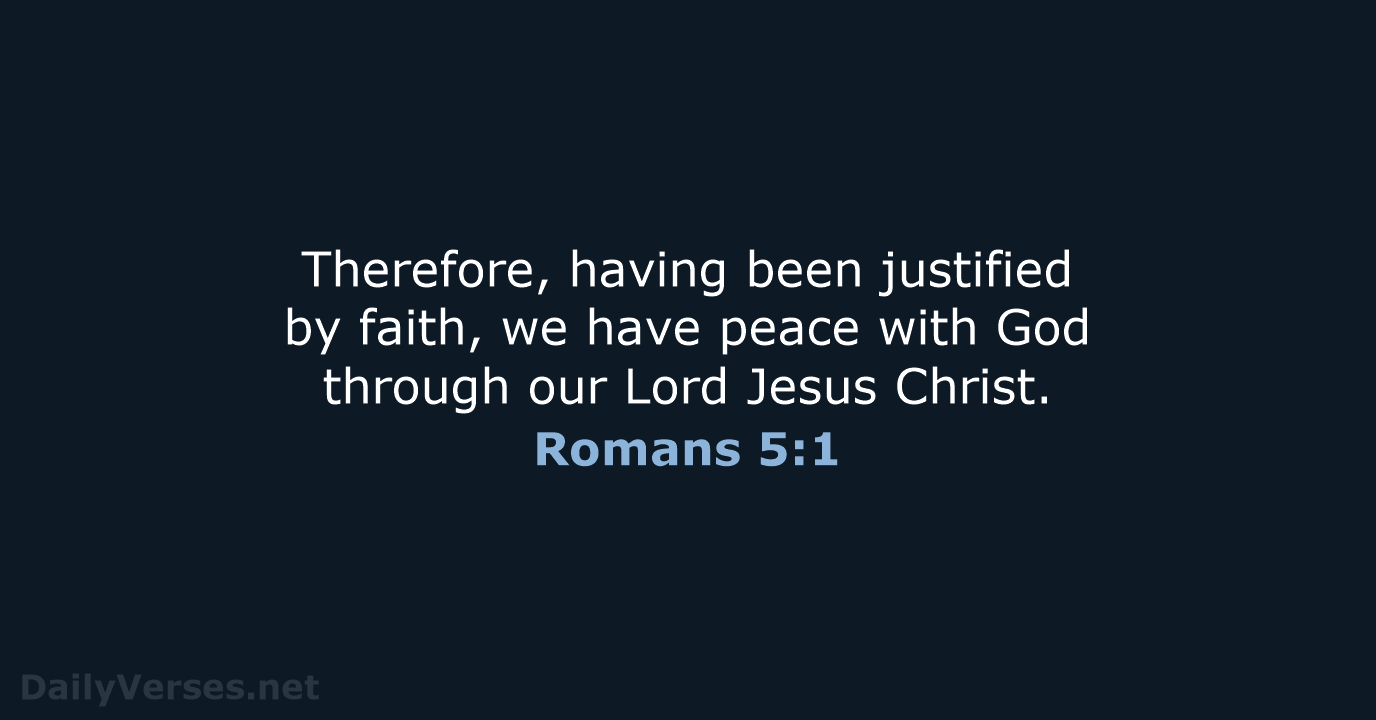 Romans 5 NKJV LBLA DailyVerses