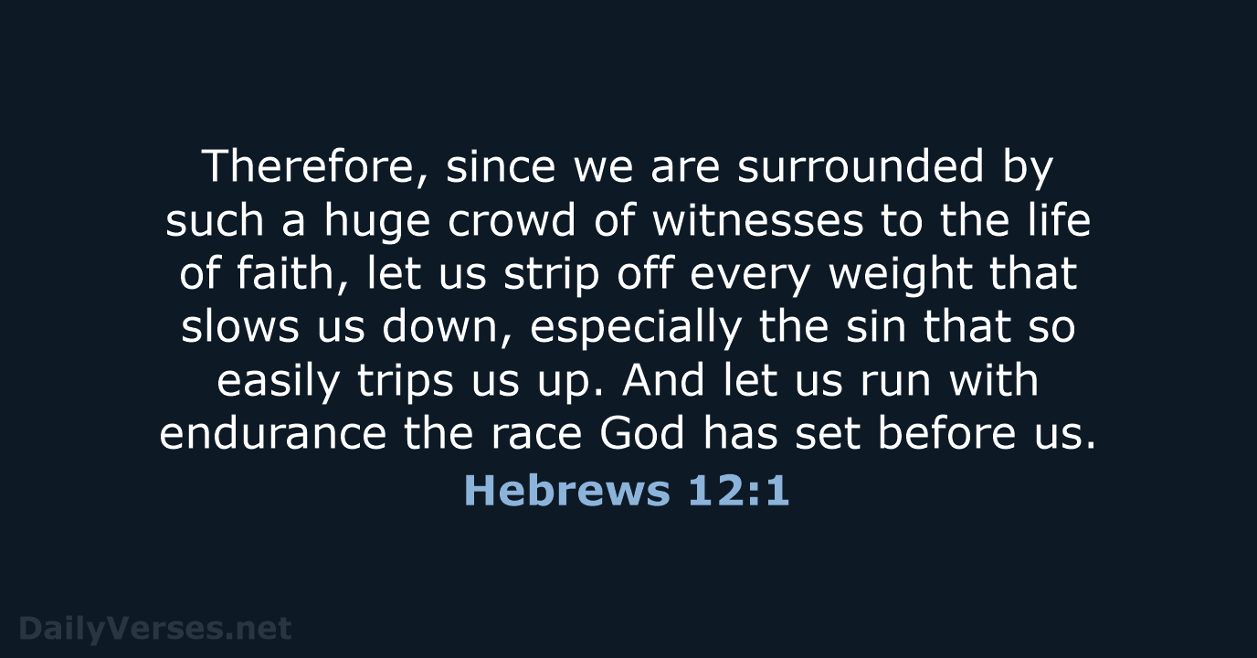 Hebrews 12 NLT DailyVerses hebrews-12-nlt-dailyverses