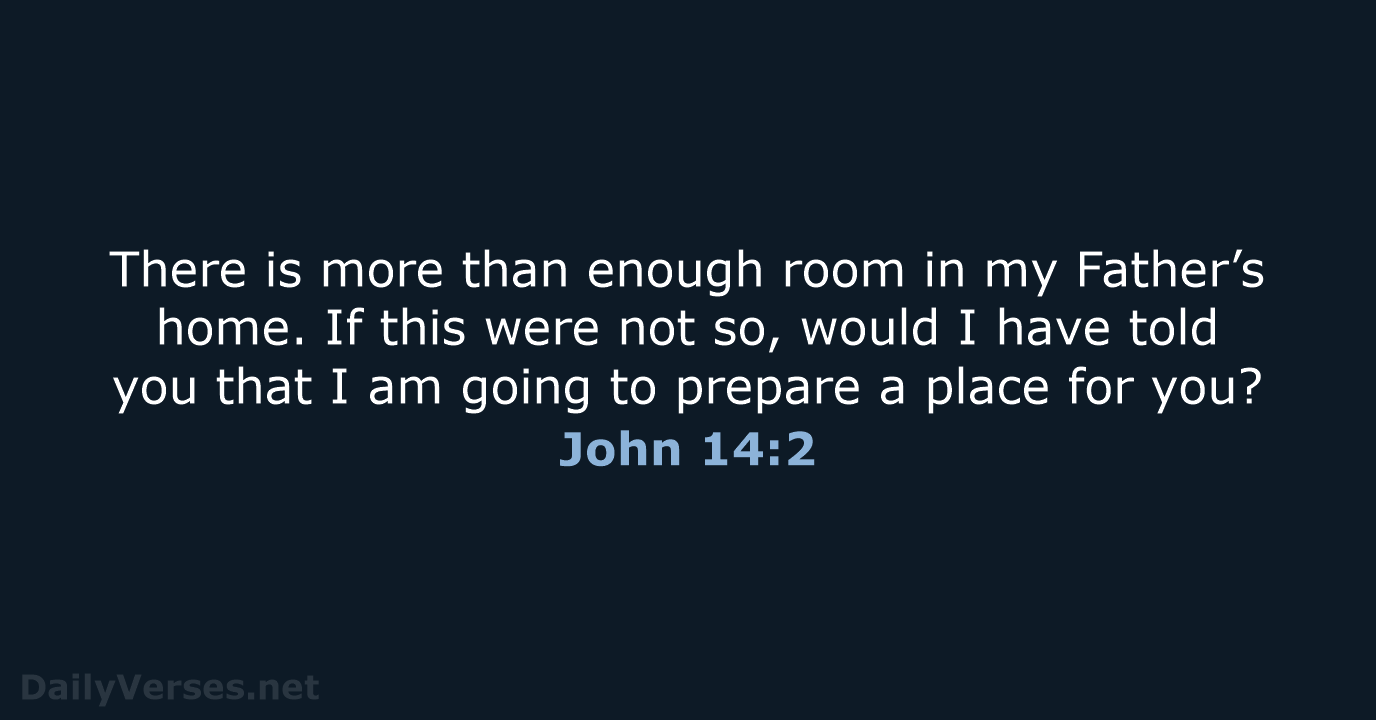 John 14 2 Bible Verse NLT DailyVerses