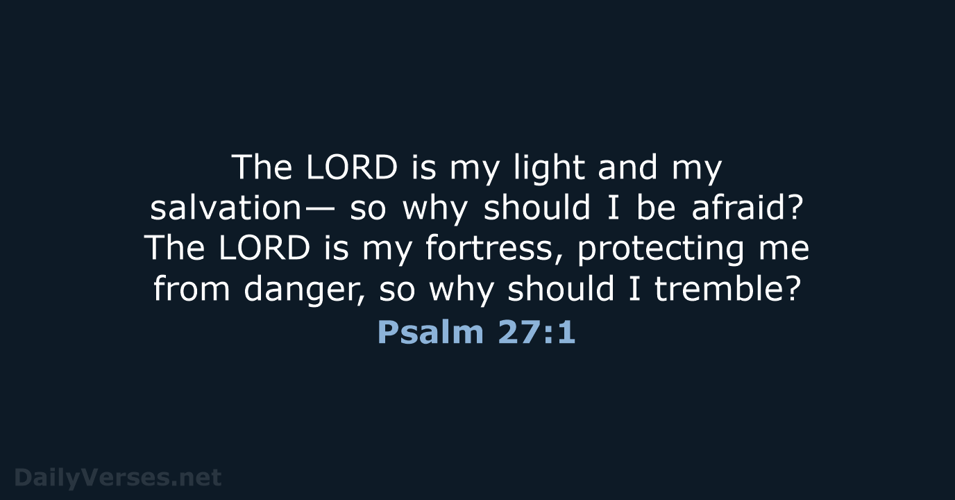 Psalm 27 Vs 14 Nlt