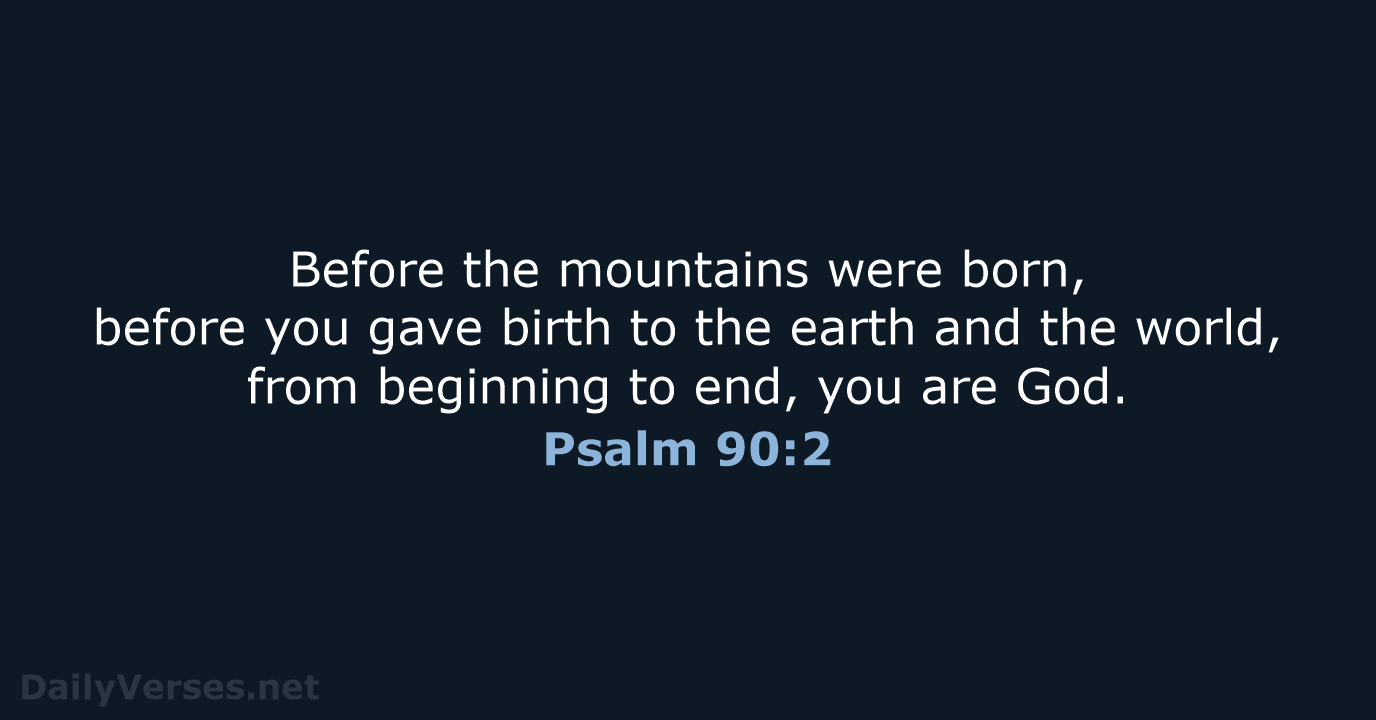 Psalm 90 NLT NKJV DailyVerses
