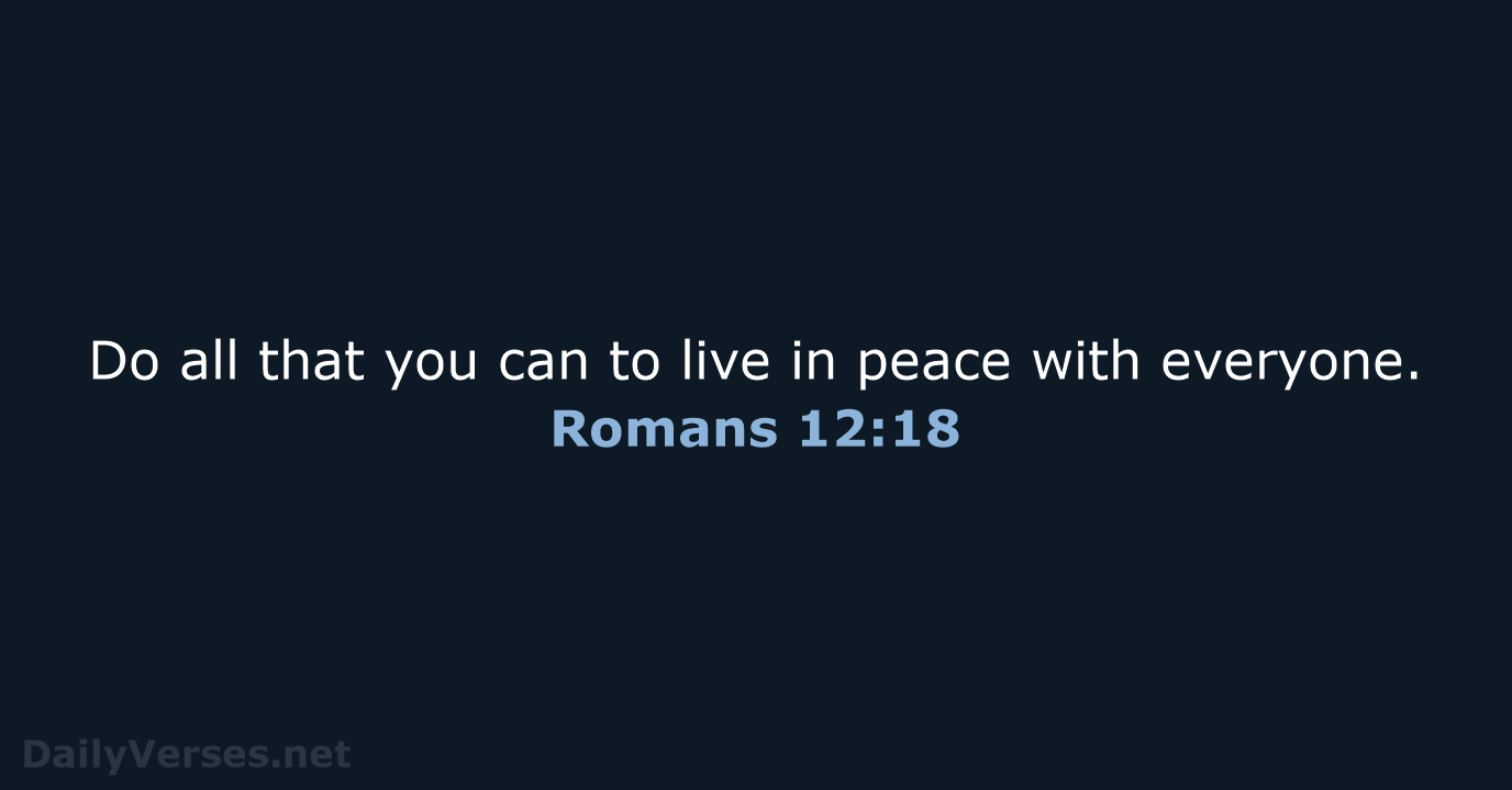 romans 12 18 19 nlt