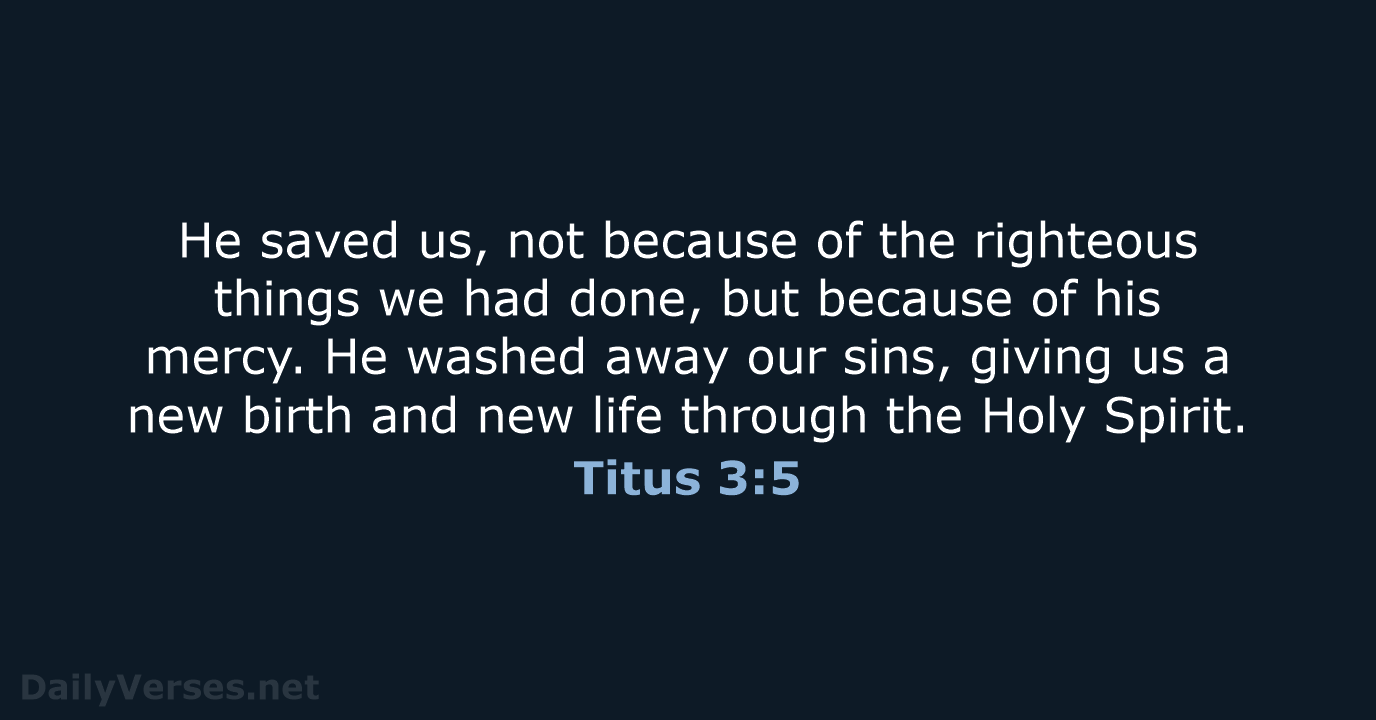 Titus 3 NLT DailyVerses