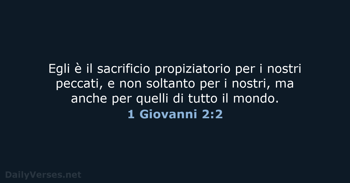1 Giovanni 2:2 - NR06