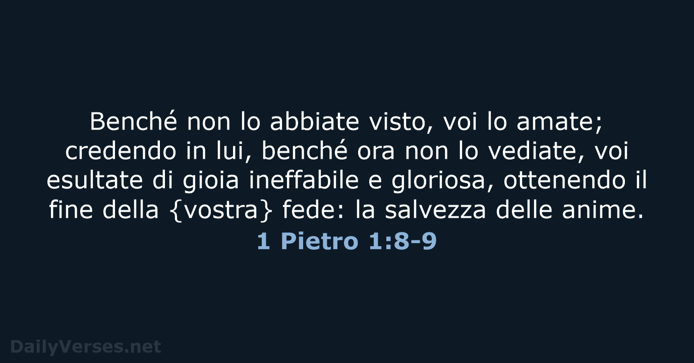 1 Pietro 1:8-9 - NR06