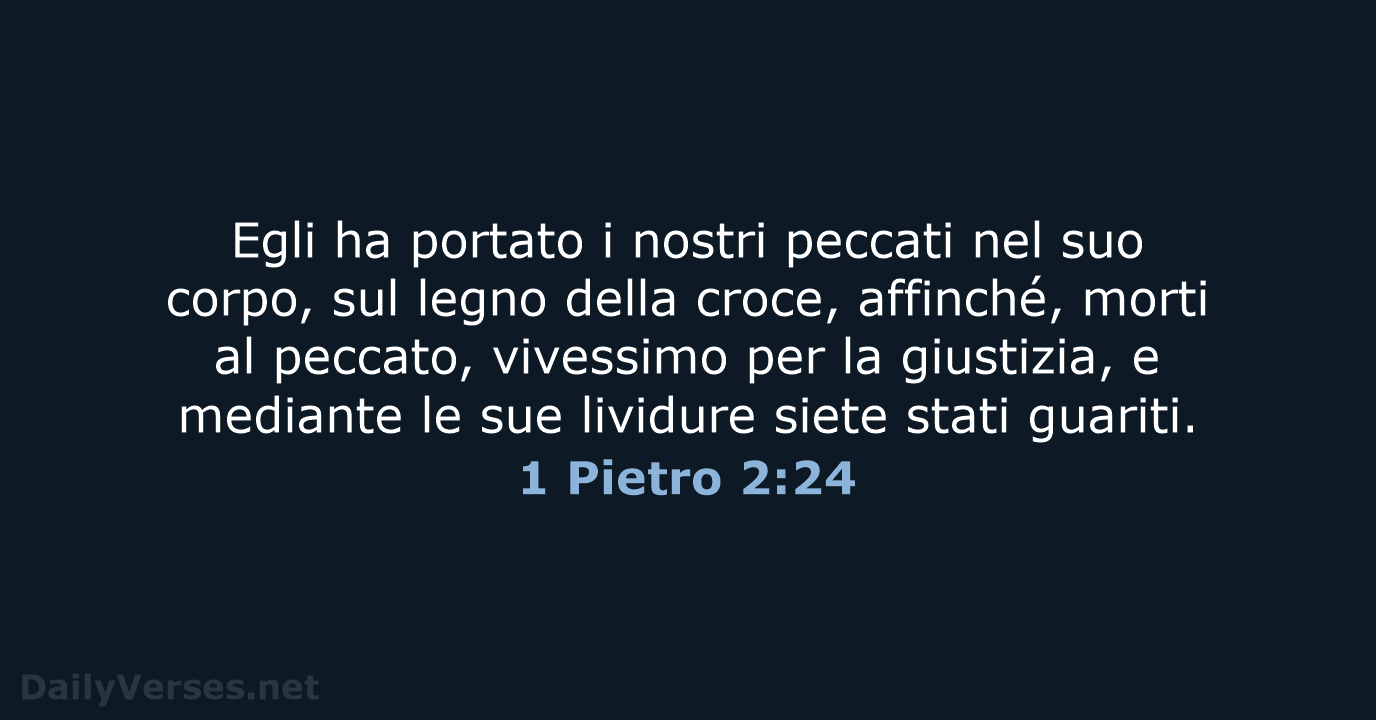 1 Pietro 2:24 - NR06