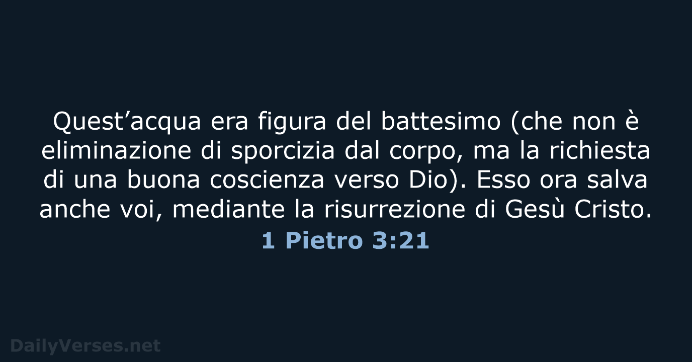 1 Pietro 3:21 - NR06