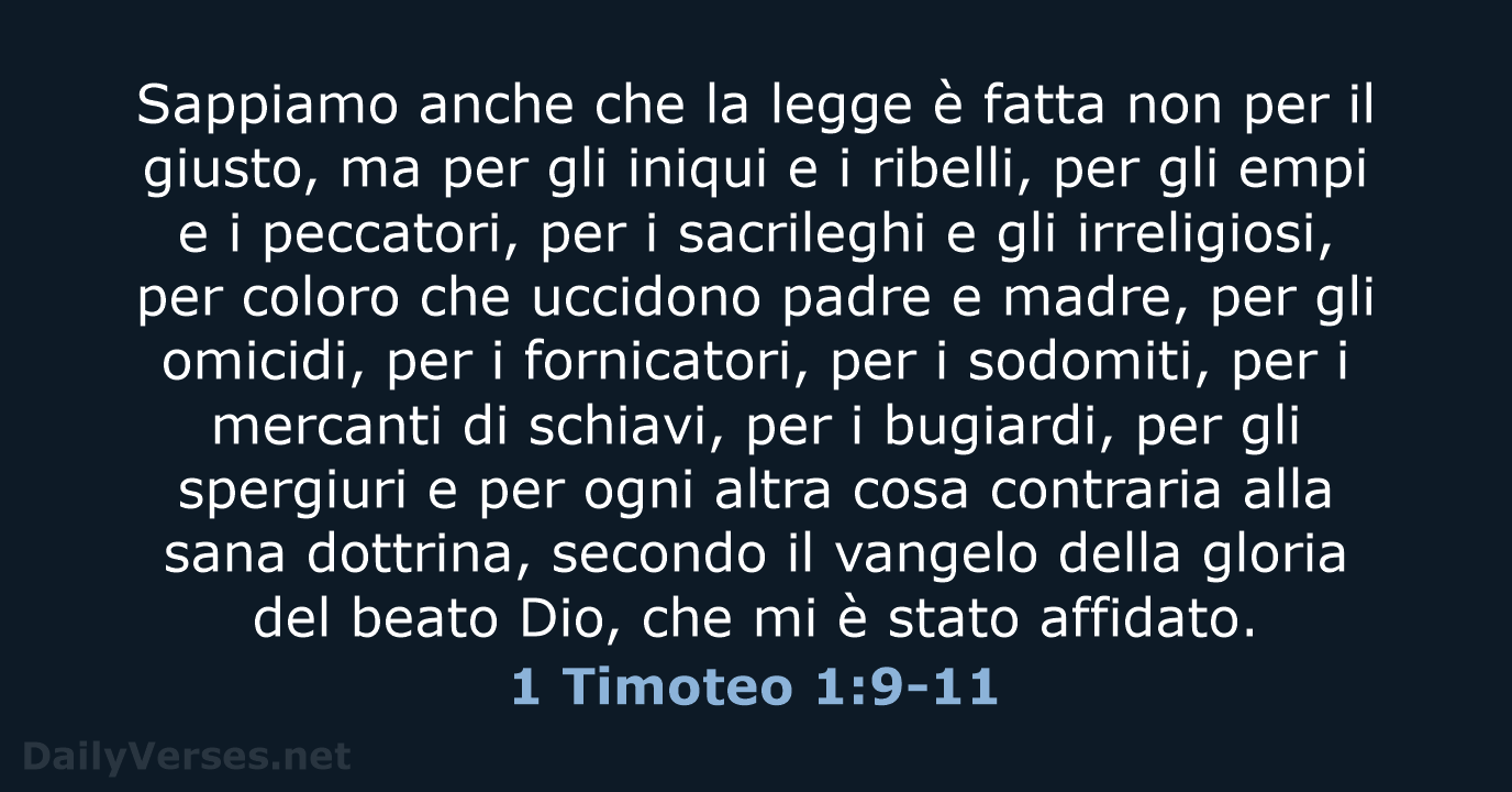 1 Timoteo 1:9-11 - NR06