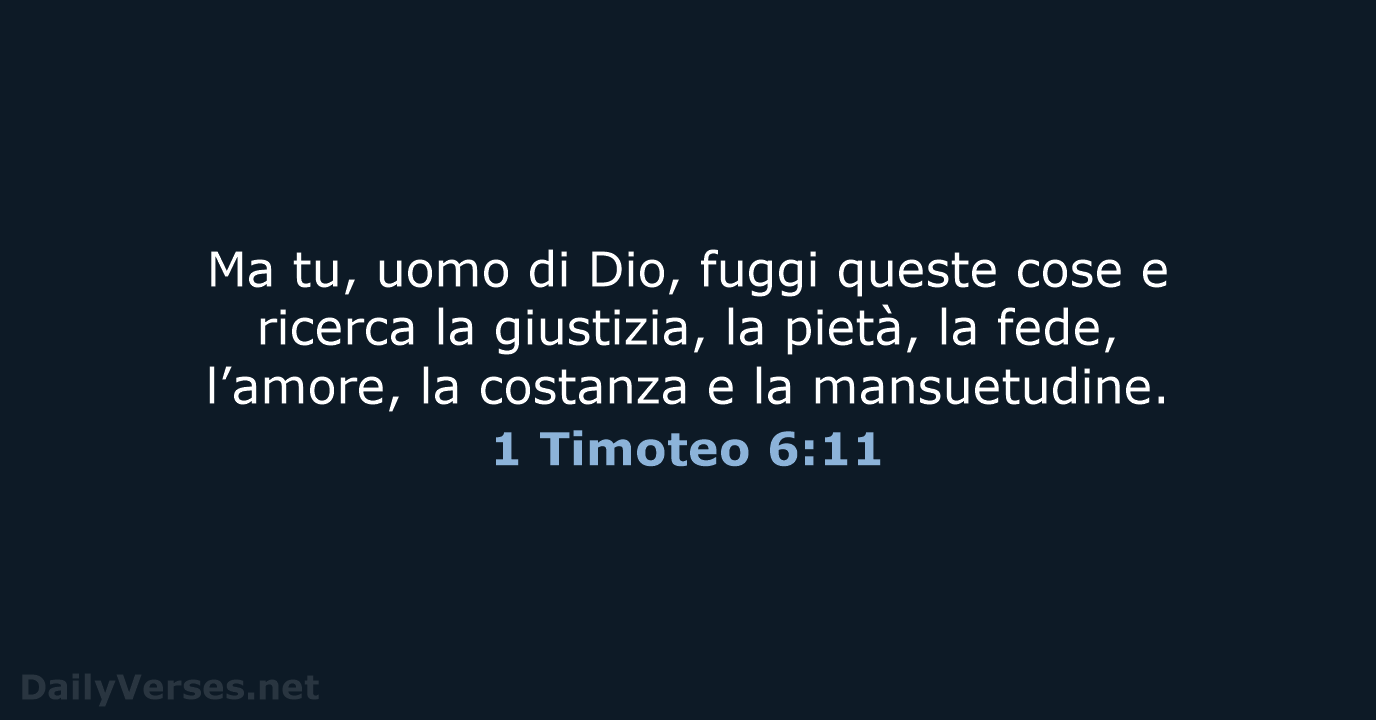 1 Timoteo 6:11 - NR06