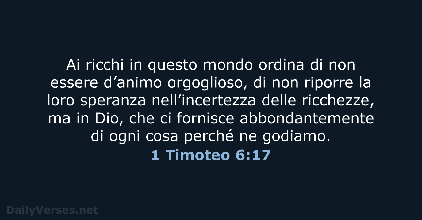 1 Timoteo 6:17 - NR06