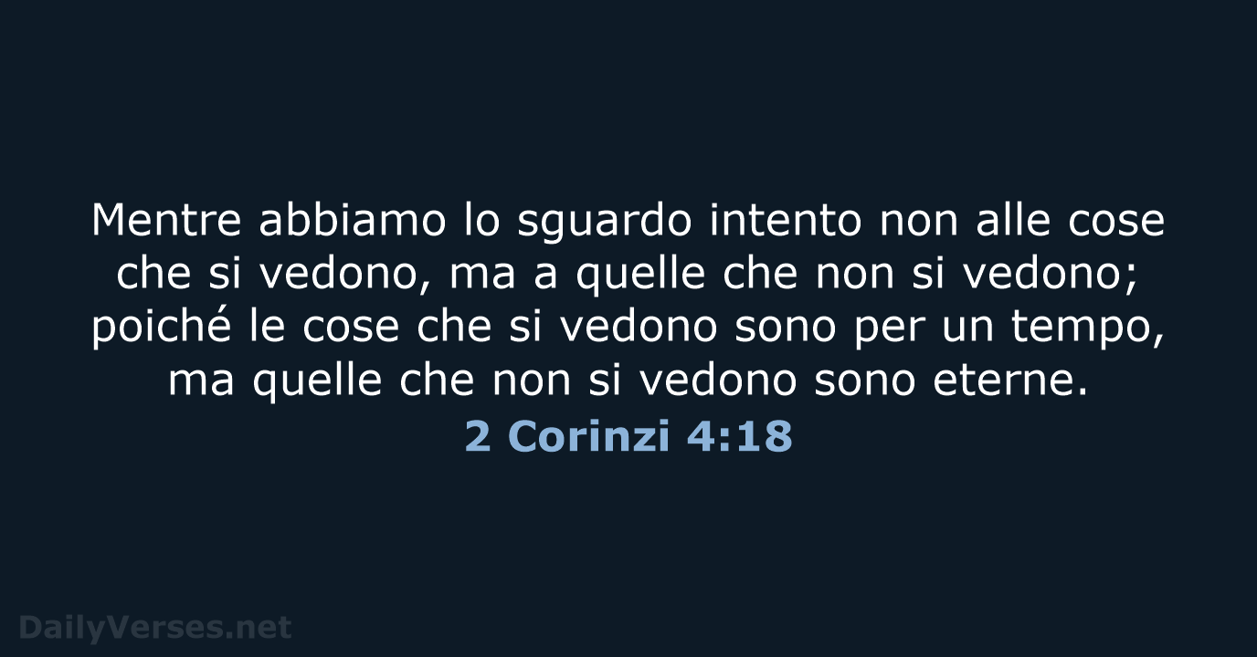2 Corinzi 4:18 - NR06