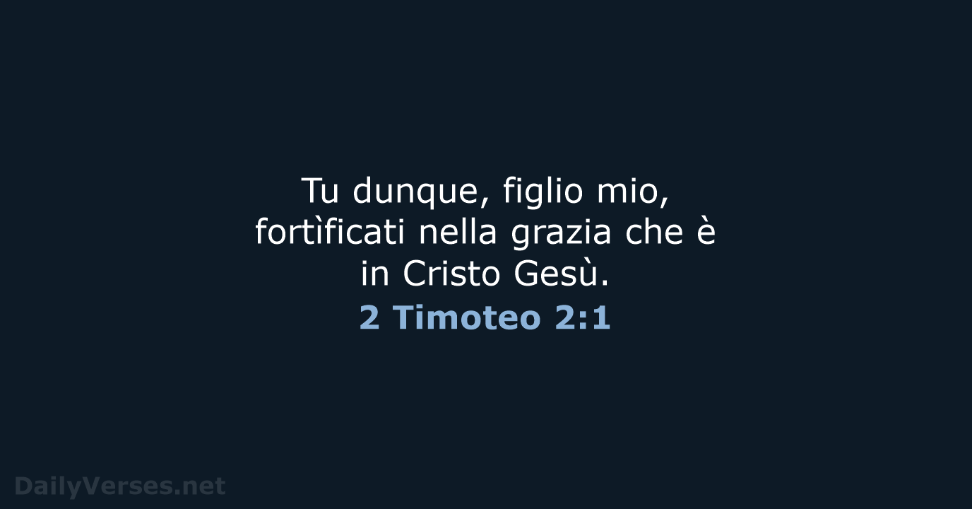 2 Timoteo 2:1 - NR06