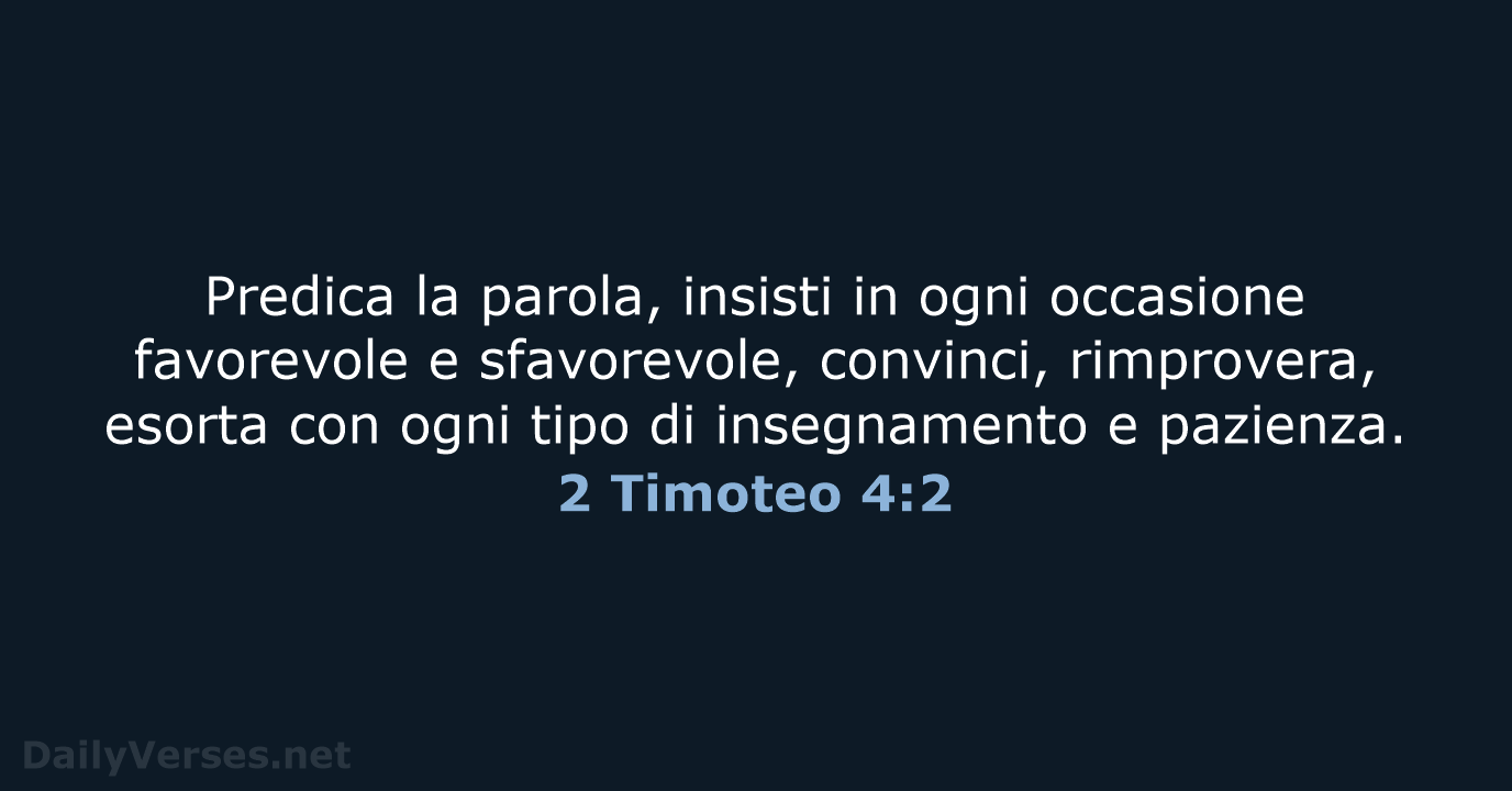 2 Timoteo 4:2 - NR06