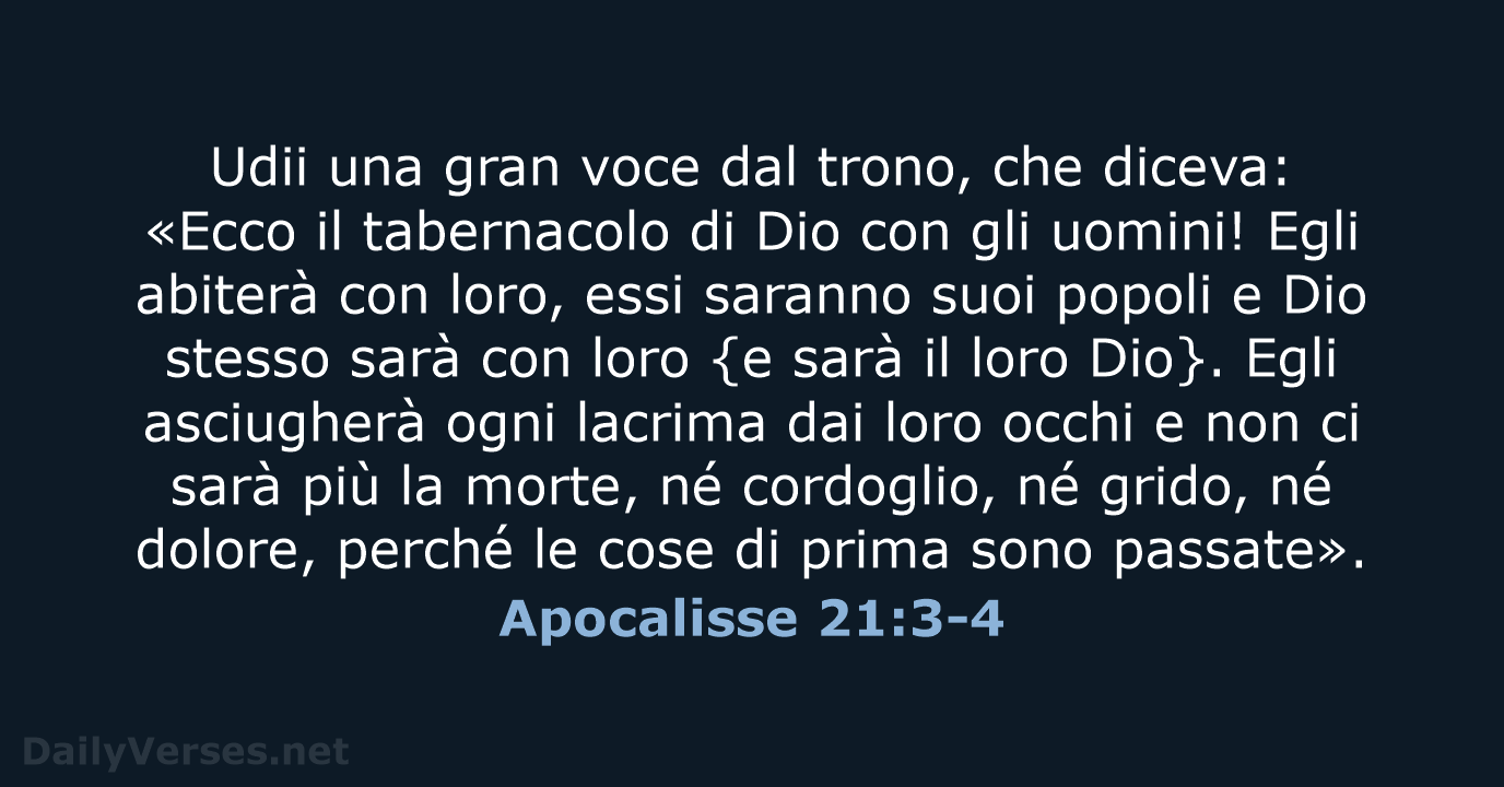 Apocalisse 21:3-4 - NR06