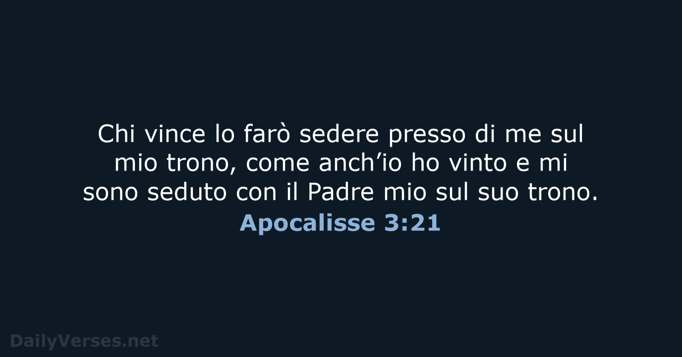 Apocalisse 3:21 - NR06