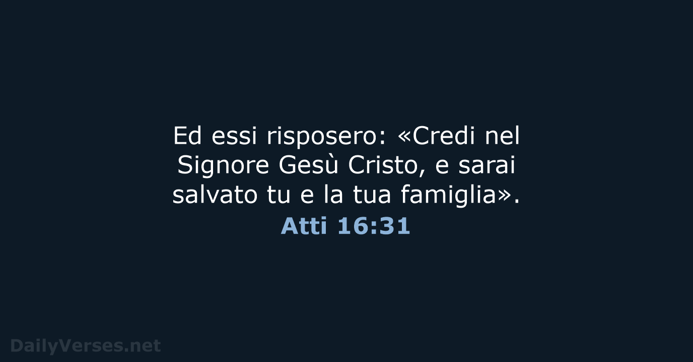 Atti 16:31 - NR06
