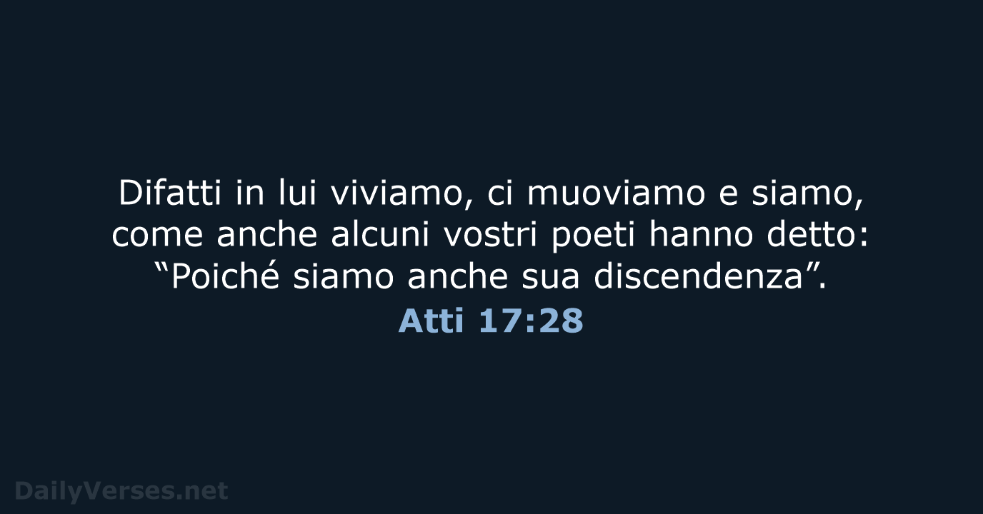 Atti 17:28 - NR06