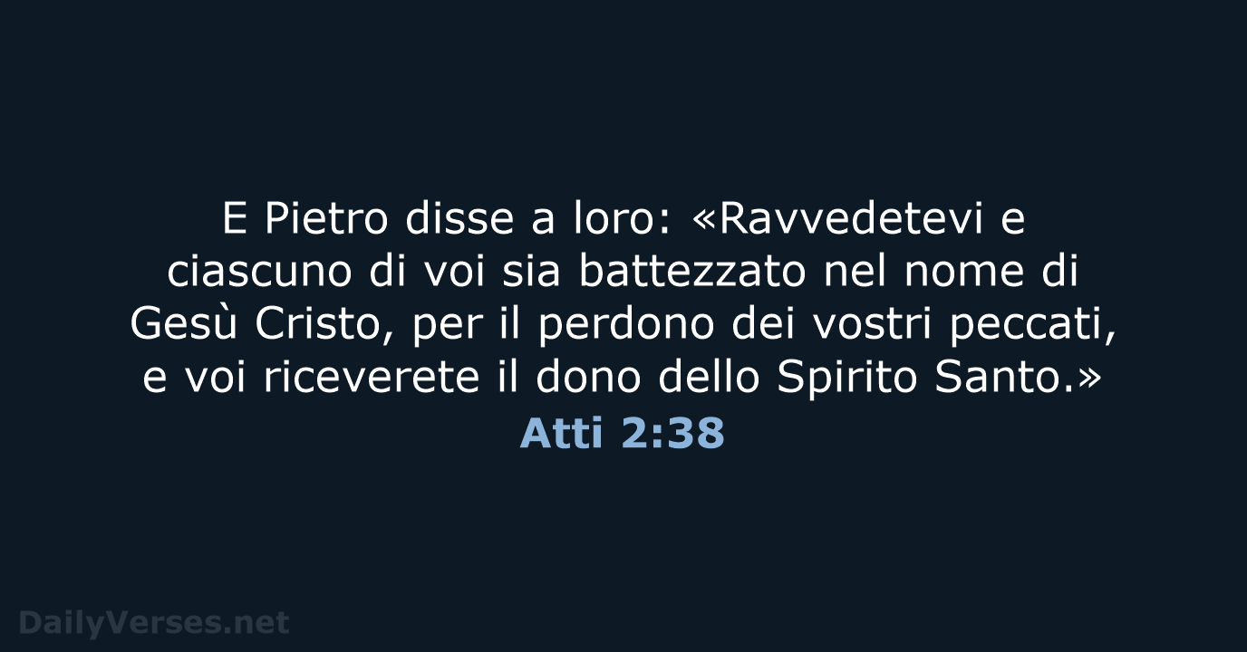 Atti 2:38 - NR06