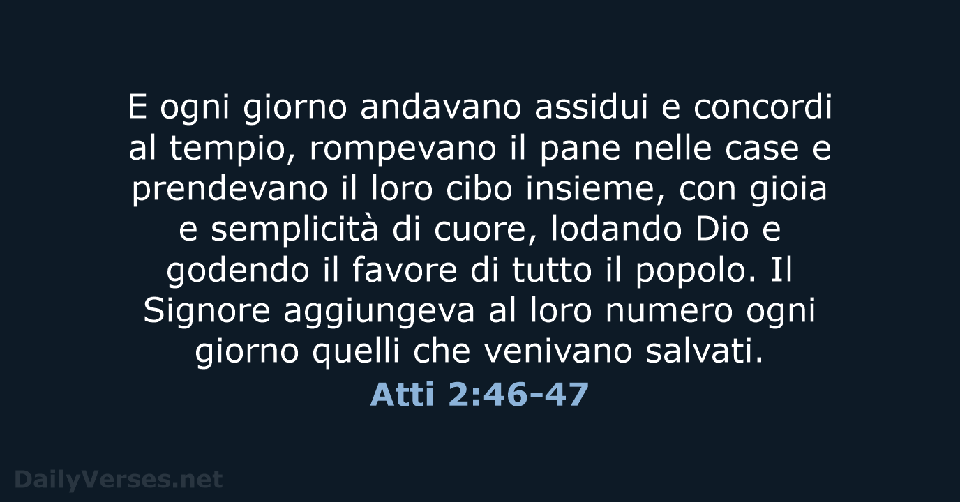 Atti 2:46-47 - NR06