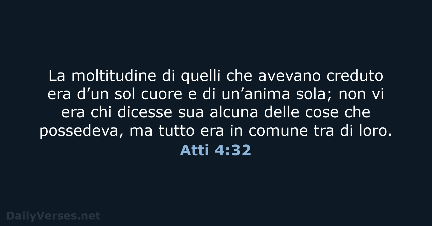 Atti 4:32 - NR06