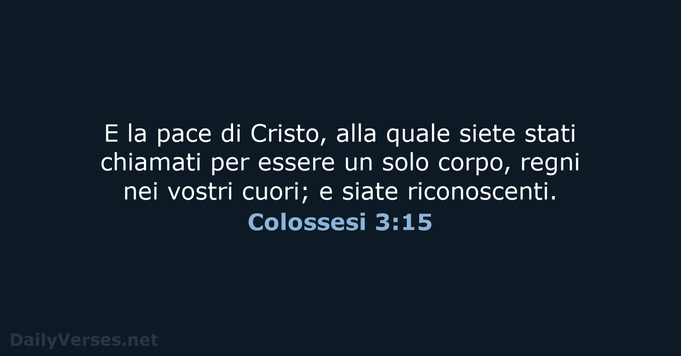 Colossesi 3:15 - NR06