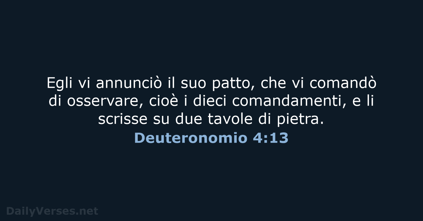 Deuteronomio 4:13 - NR06