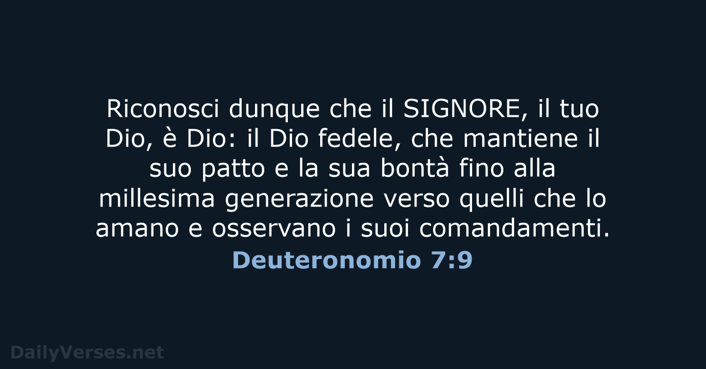 Deuteronomio 7:9 - NR06