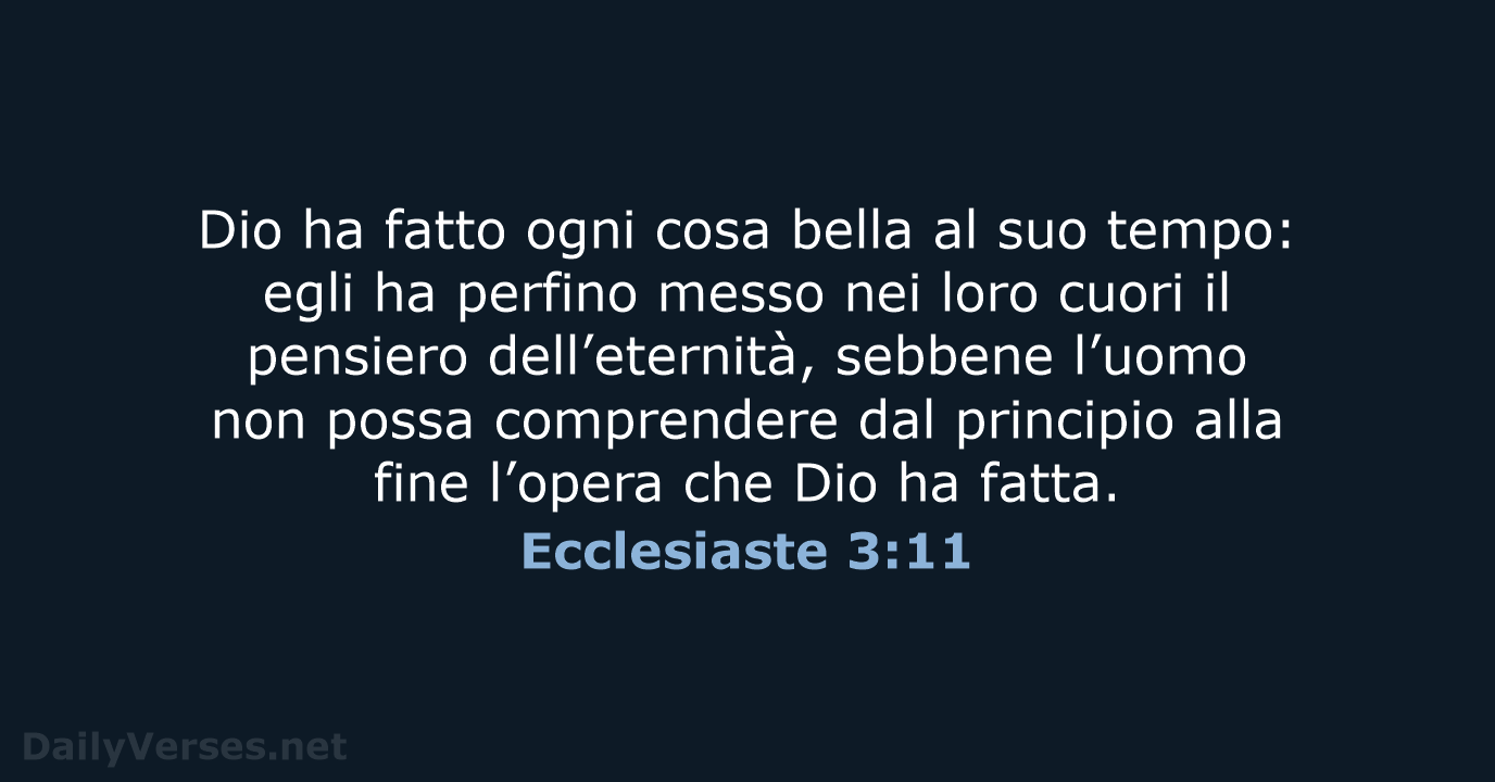 Ecclesiaste 3:11 - NR06