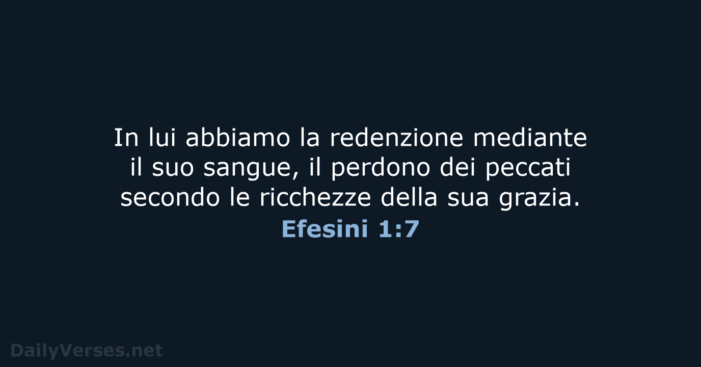 Efesini 1:7 - NR06