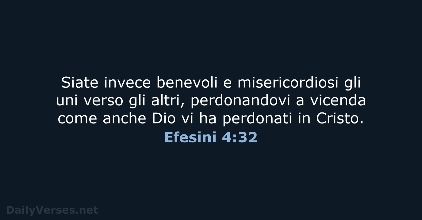 Efesini 4:32 - NR06