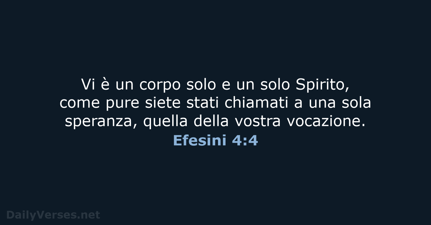 Efesini 4:4 - NR06