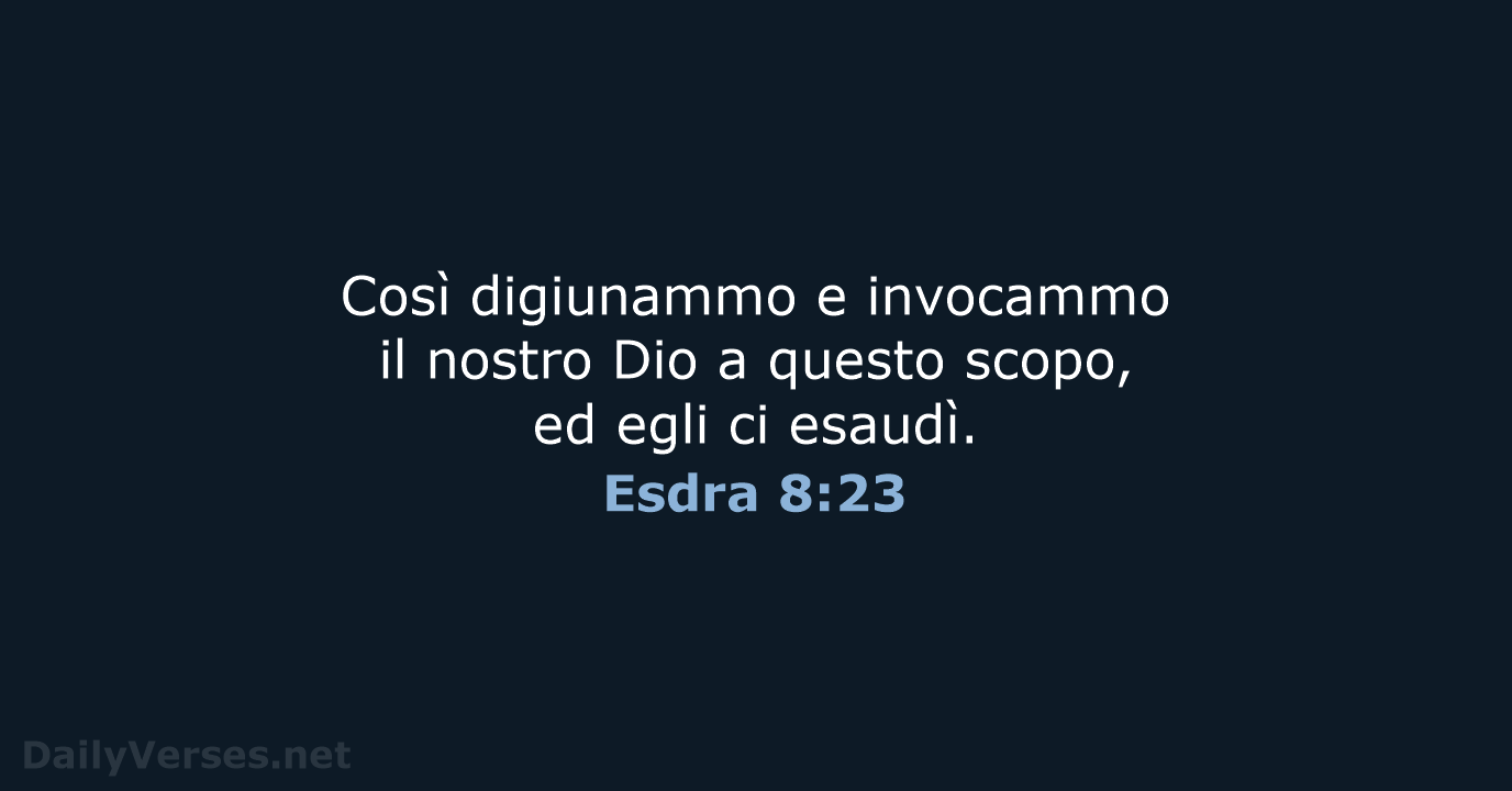 Esdra 8:23 - NR06