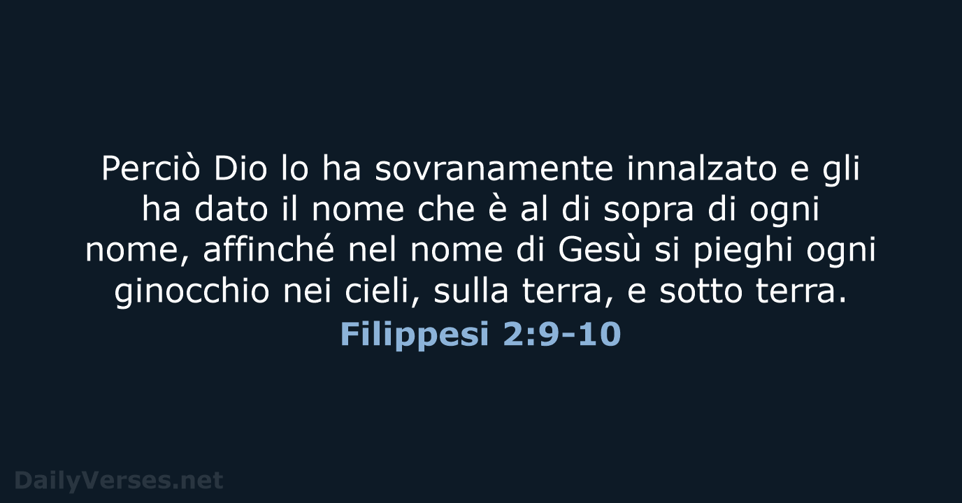 Filippesi 2:9-10 - NR06