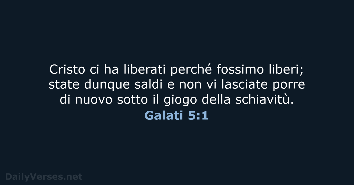 Galati 5:1 - NR06