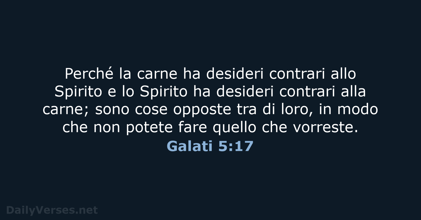 Galati 5:17 - NR06