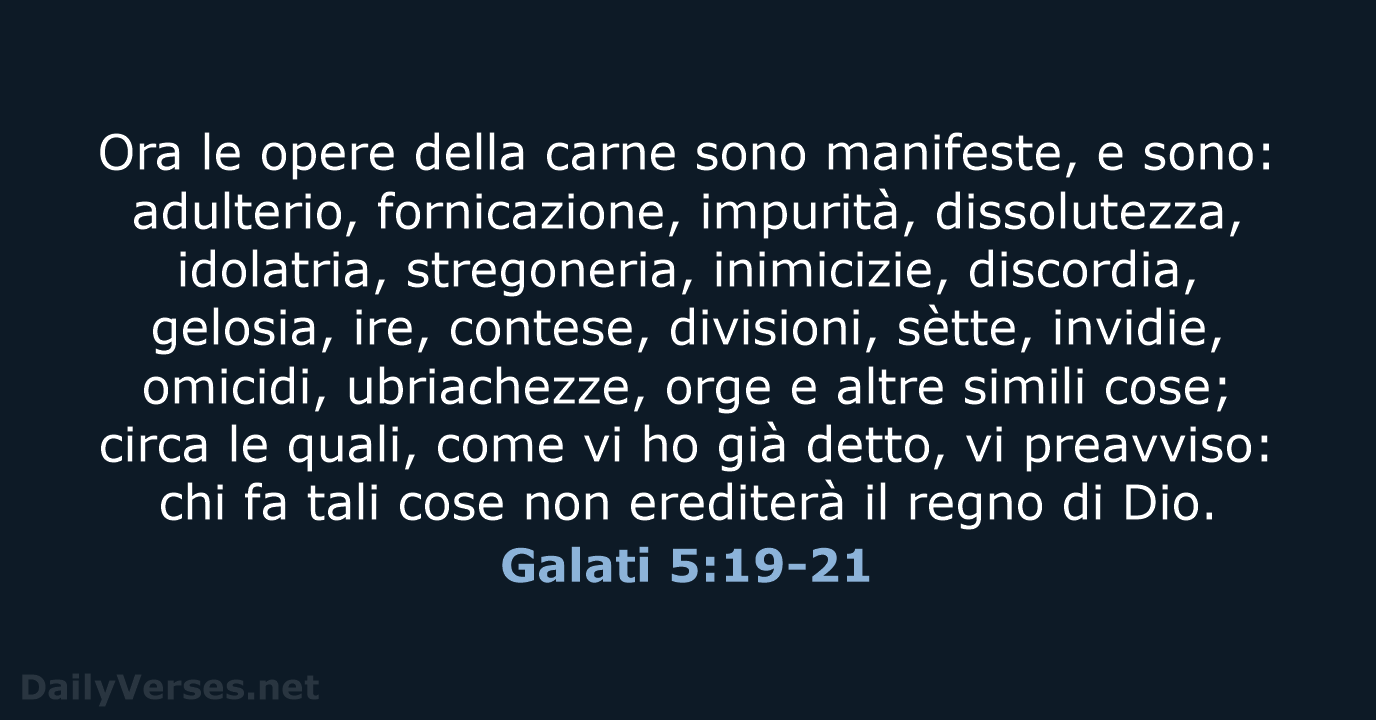 Galati 5:19-21 - NR06